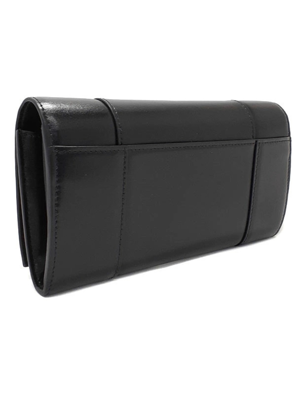 Balenciaga Wallet fold Bi Continental Long Hourglass Black